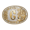 Crumrine letter C buckle