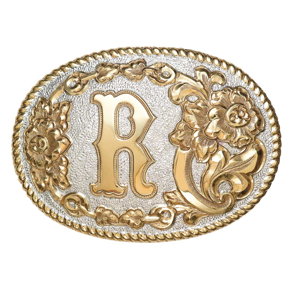 Crumrine letter R buckle