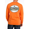Cinch Mens Denim Aunthentic T-Shirt - MTT1721004-ORG