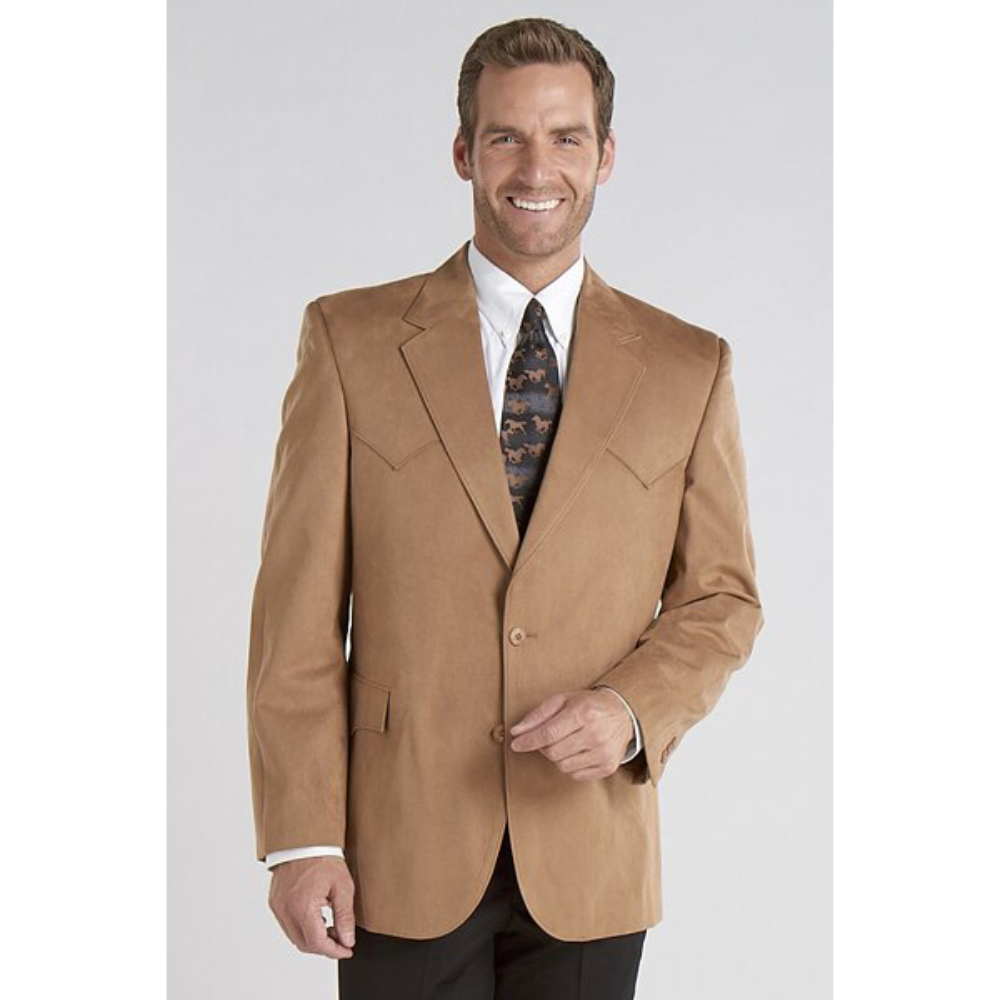 microsuede sport coat