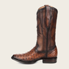 Cuadra Mens Genuine Ostrich Leather Boots