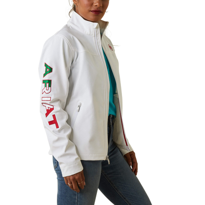 Ariat Womens Mexico White Jacket