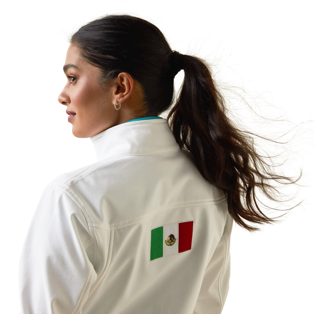 Ariat Womens Mexico White Jacket