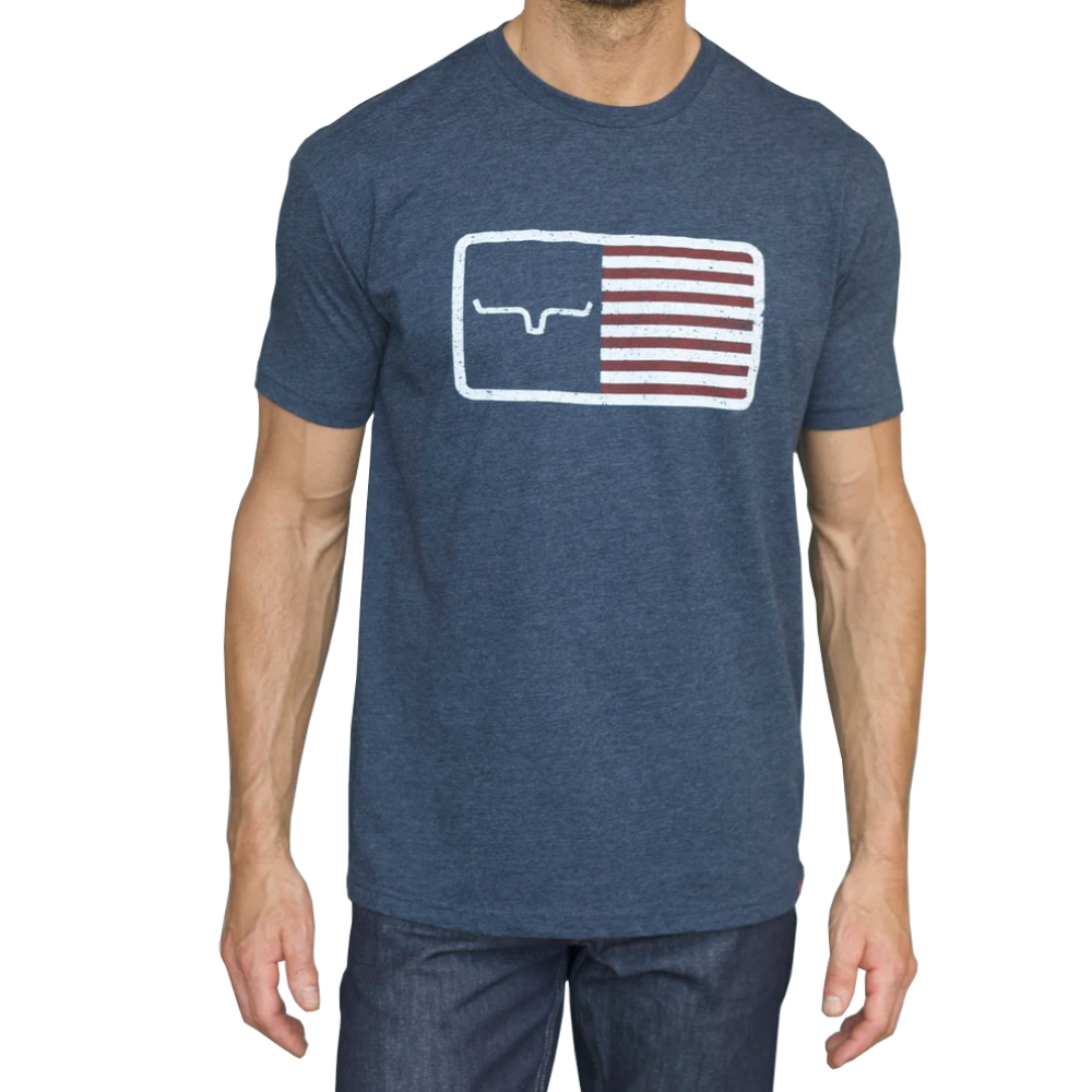 Kimes Ranch Mens American Trucker T-Shirt 