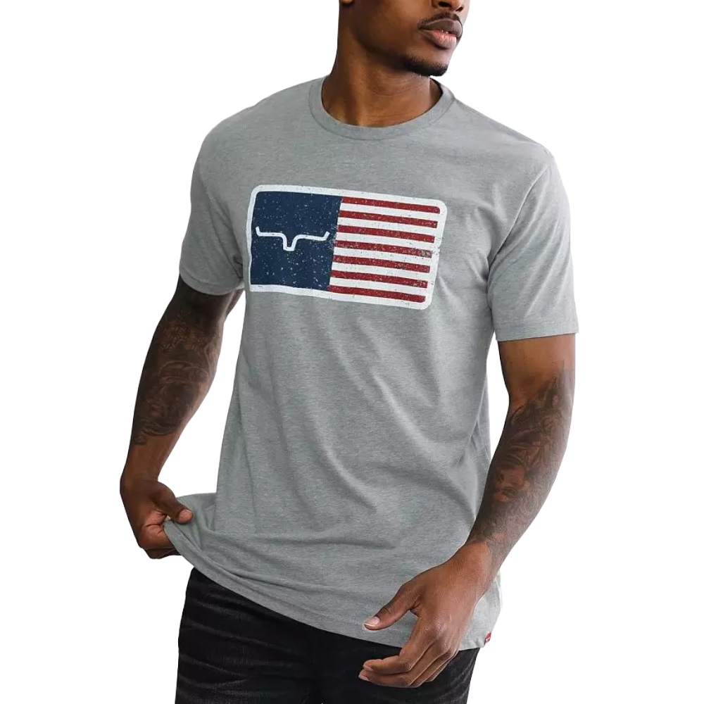 Kimes Ranch Mens American Trucker T-Shirt 