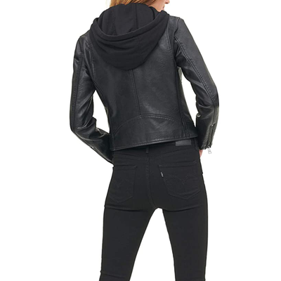 Levi's Womens Leather Motorcycle Jacket