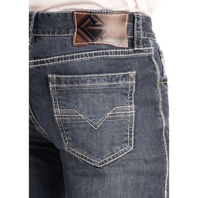Rock & Roll Mens Regular Fit Stretch Straight Bootcut Jeans - M1P3473-41