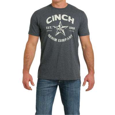 Cinch Mens Navy T-Shirt