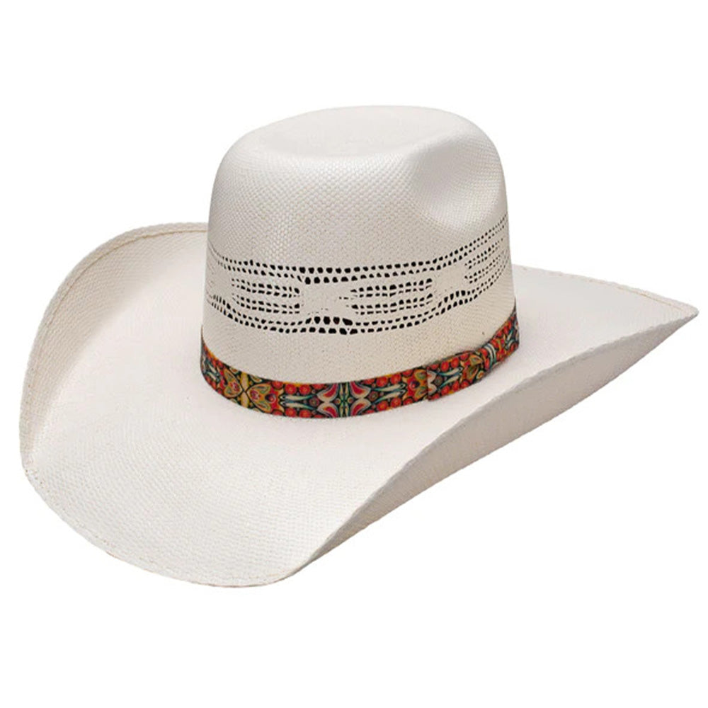 Resistol Mens Hooey Rocker Straw Hat