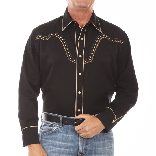 アンドリュー様 Scully-Mens-Diamond-