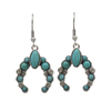 Silver Strike Womens Squash Blossom Earrings