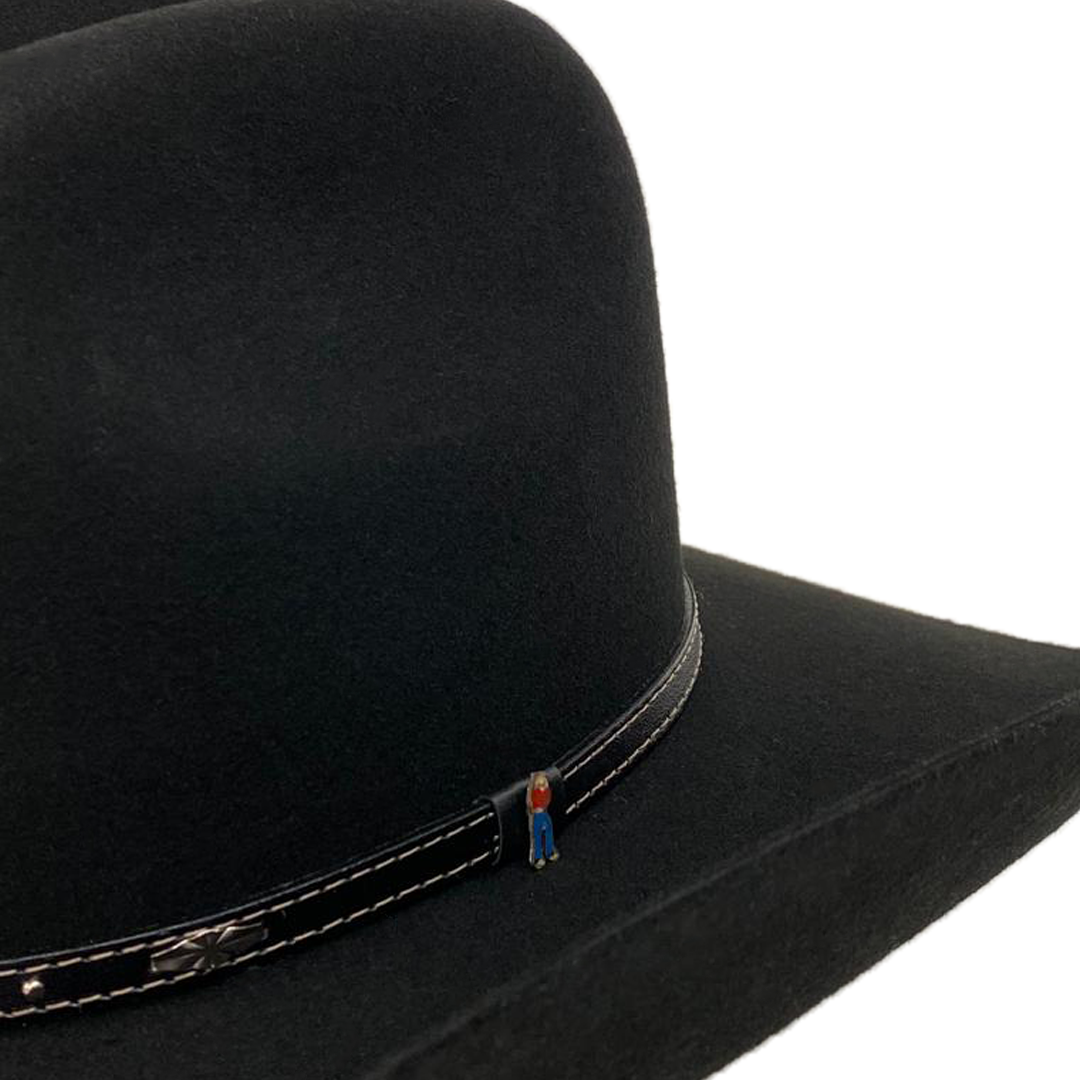 Starr Mens 3X Stanton Felt Hat - SWWSTANTON3X-BLK