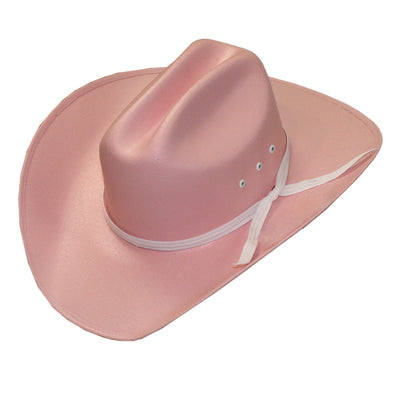 Kids Mavericks Pink Straw Hat