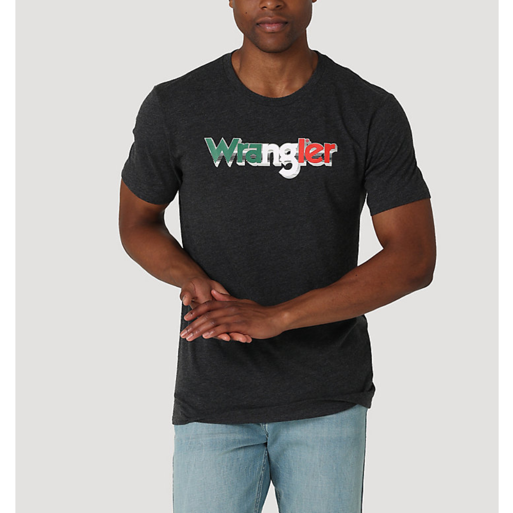 Wrangler Mens Mexican Flag Graphic T-Shirt - 112319281
