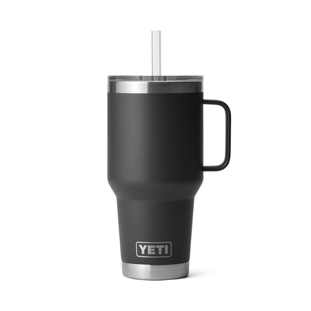 YETI Rambler 35 oz Mug 新品未使用品 Yeti Rambler 35 oz Mug with Straw Lid Overview | Black